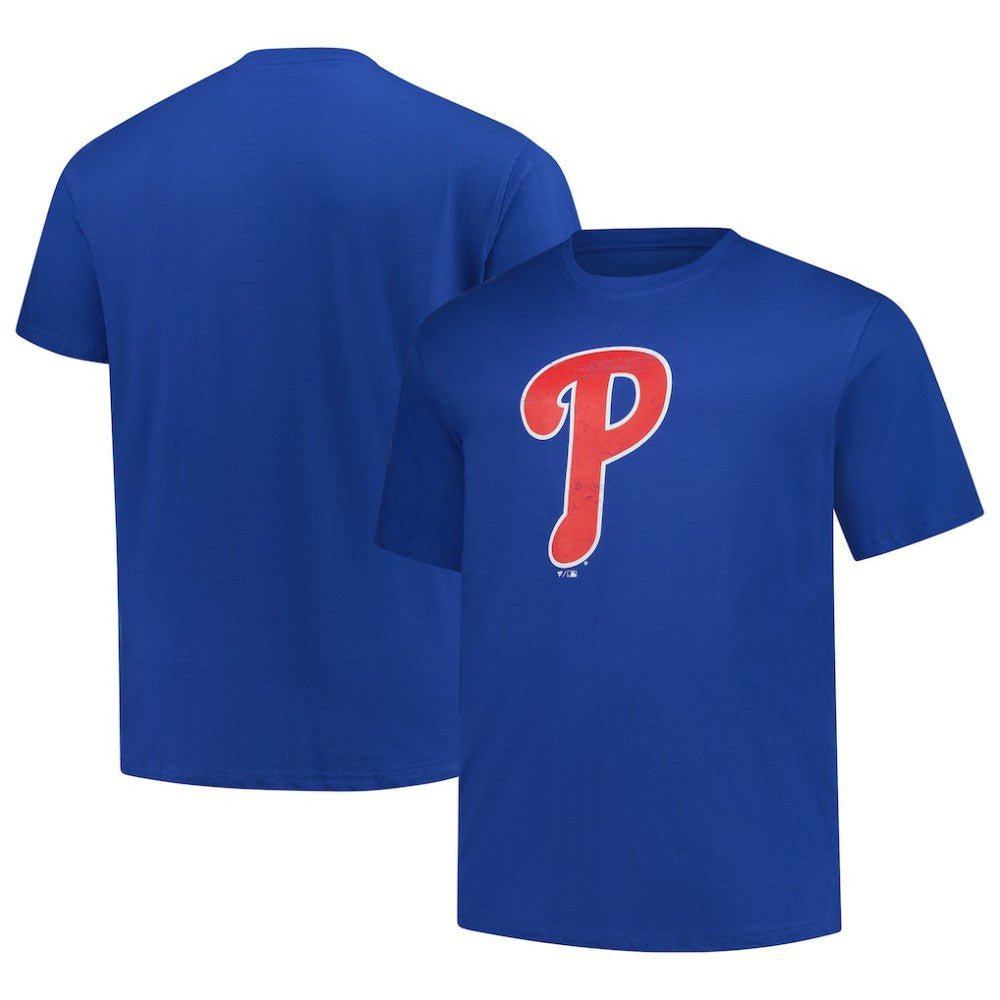 Philadelphia Phillies Profile Big & Tall Weathered Logo T-Shirt | MLB US
