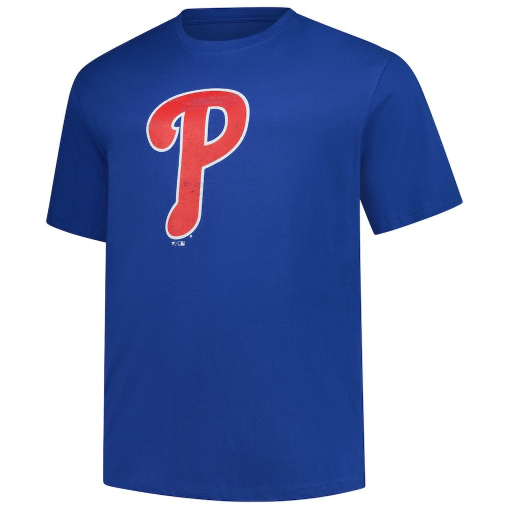 Philadelphia Phillies Profile Big & Tall Weathered Logo T-Shirt | MLB US