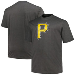 Pittsburgh Pirates Profile Big & Tall Weathered Logo T-Shirt | MLB Online
