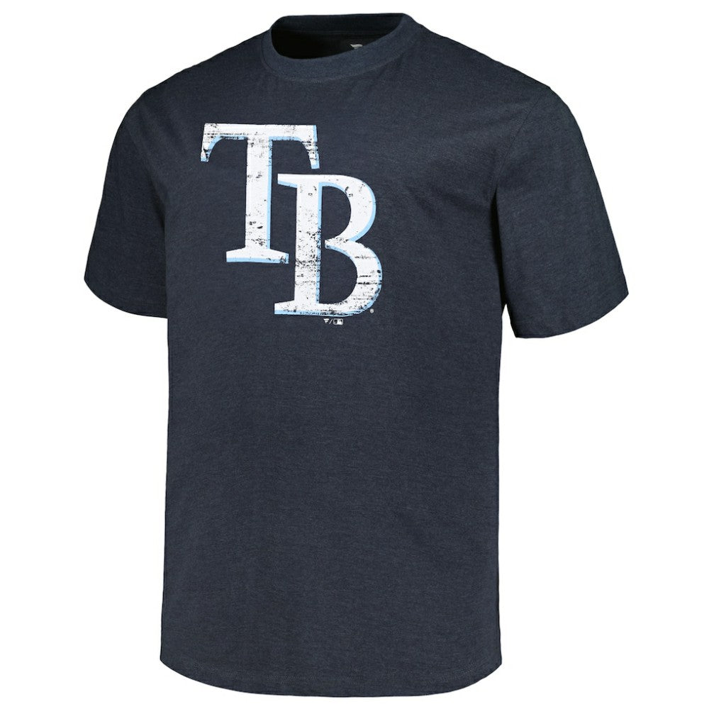 Tampa Bay Rays Profile Big & Tall Weathered Logo T-Shirt | MLB Discount