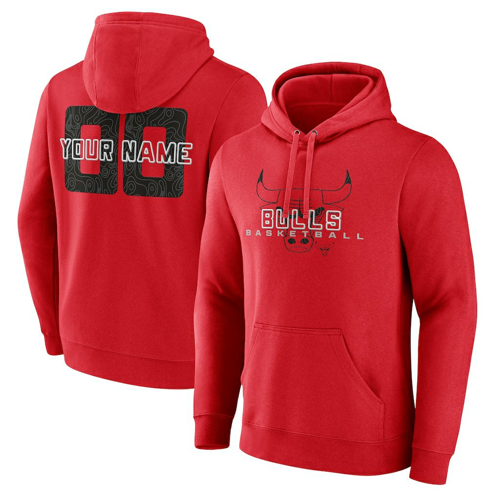 Chicago Bulls Stellar Personalized Name & Number Pullover Hoodie Online