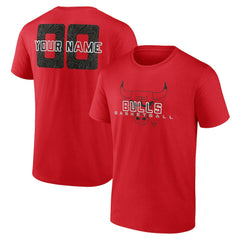 Chicago Bulls Stellar Personalized Name & Number T-Shirt sale New