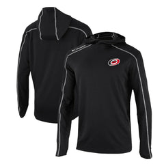 Carolina Hurricanes Columbia Omni-Wick Shotgun Long Sleeve Hoodie T-Shirt Outlet