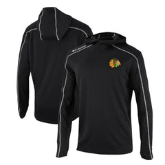 Chicago Blackhawks Columbia Omni-Wick Shotgun Long Sleeve Hoodie T-Shirt Outlet