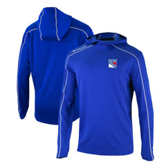 New York Rangers Columbia Omni-Wick Shotgun Long Sleeve Hoodie T-Shirt Online