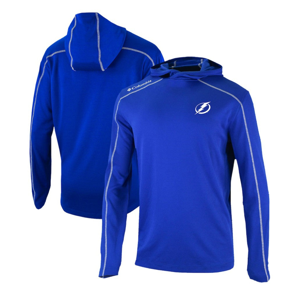 Tampa Bay Lightning Columbia Omni-Wick Shotgun Long Sleeve Hoodie T-Shirt Discount