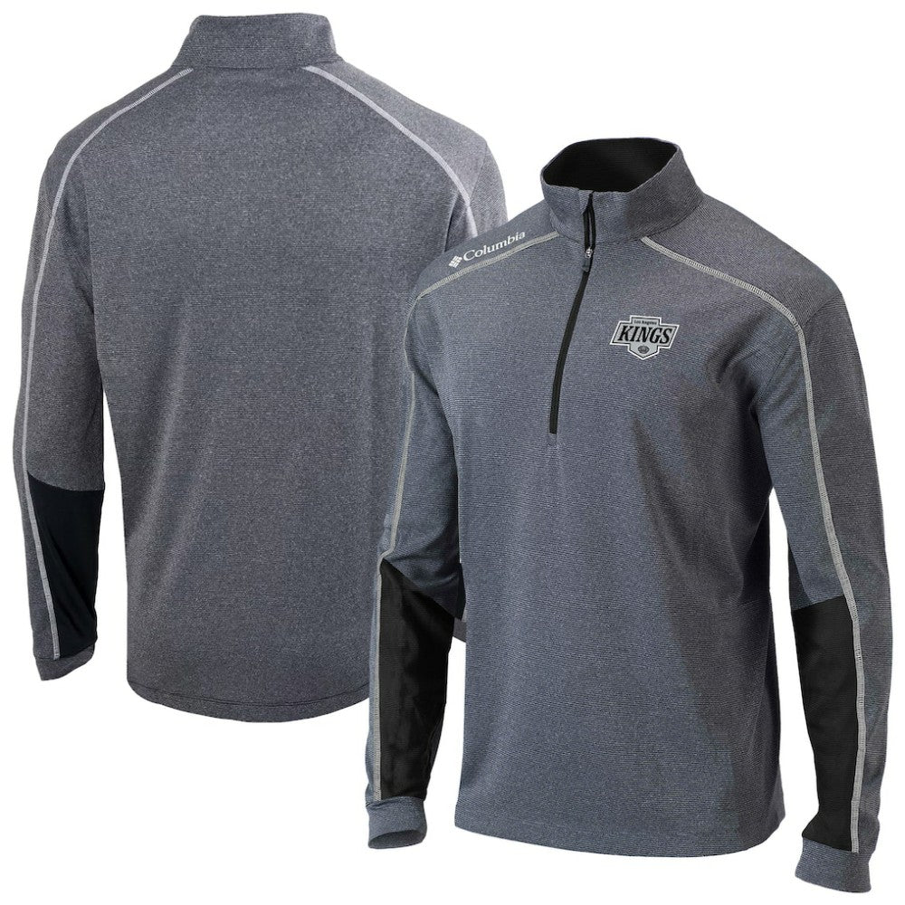 Los Angeles Kings Columbia Omni-Wick Shotgun 2.0 Quarter-Zip Pullover Top Outlet