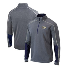 Nashville Predators Columbia Omni-Wick Shotgun 2.0 Quarter-Zip Pullover Top On Sale