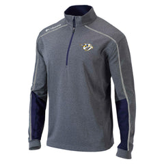Nashville Predators Columbia Omni-Wick Shotgun 2.0 Quarter-Zip Pullover Top On Sale