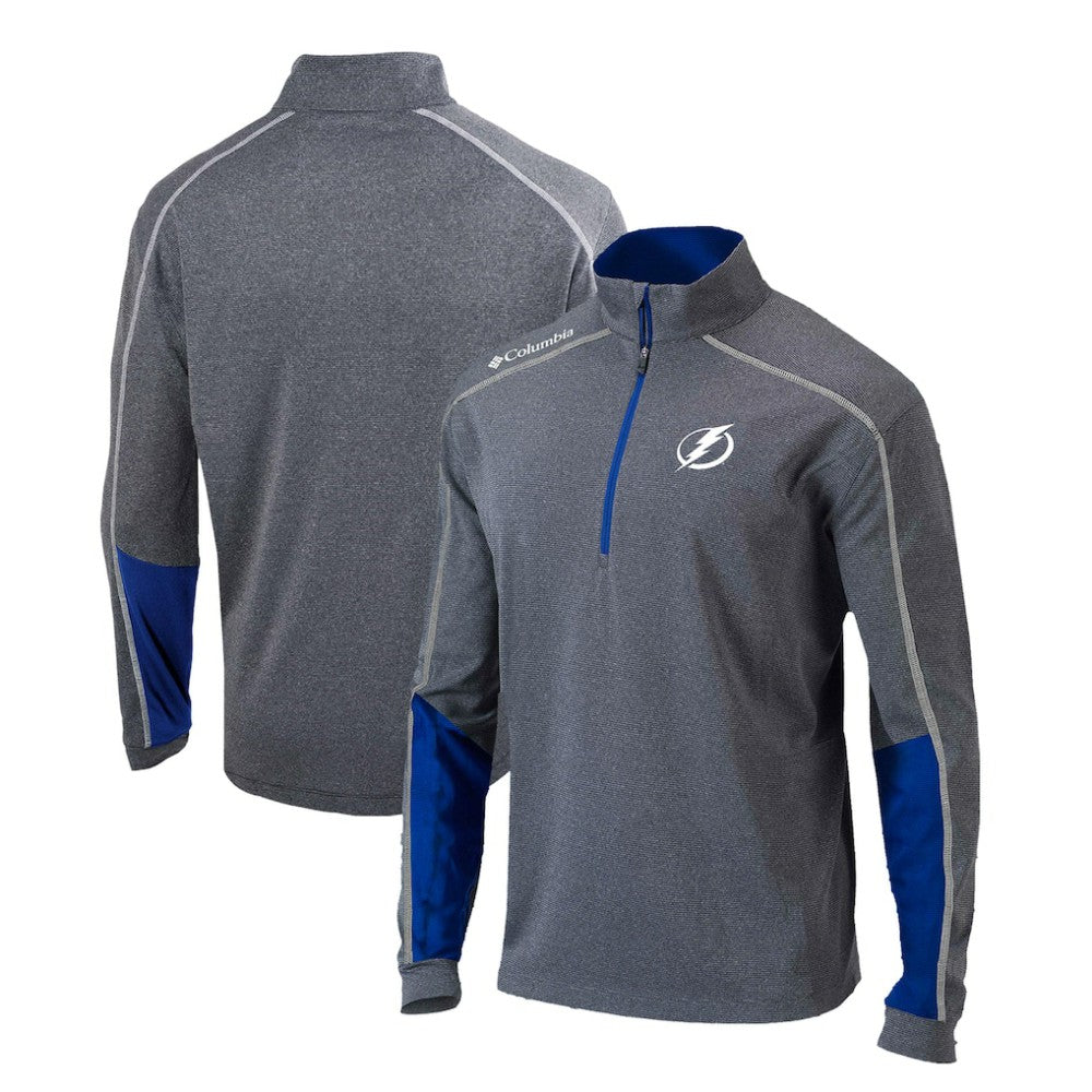 Tampa Bay Lightning Columbia Omni-Wick Shotgun 2.0 Quarter-Zip Pullover Top Outlet