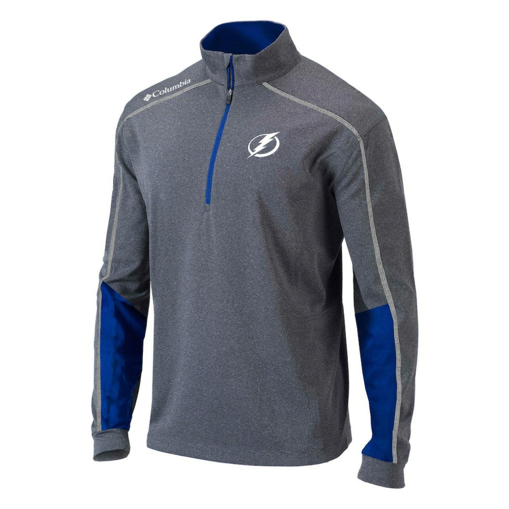 Tampa Bay Lightning Columbia Omni-Wick Shotgun 2.0 Quarter-Zip Pullover Top Outlet