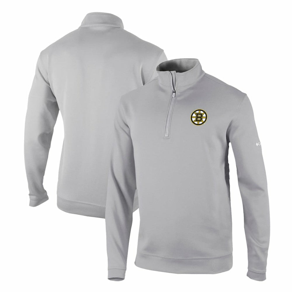 Boston Bruins Columbia Omni-Wick Wickhams Hills Half-Zip Pullover Top Discount