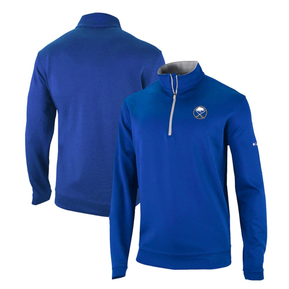 Buffalo Sabres Columbia Omni-Wick Wickhams Hills Half-Zip Pullover Top For Sale