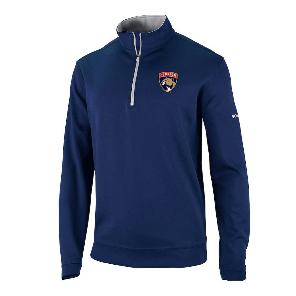 Florida Panthers Columbia Omni-Wick Wickhams Hills Half-Zip Pullover Top On Sale