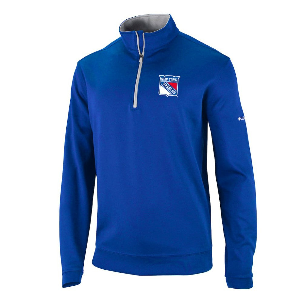 New York Rangers Columbia Omni-Wick Wickhams Hills Half-Zip Pullover Top Discount