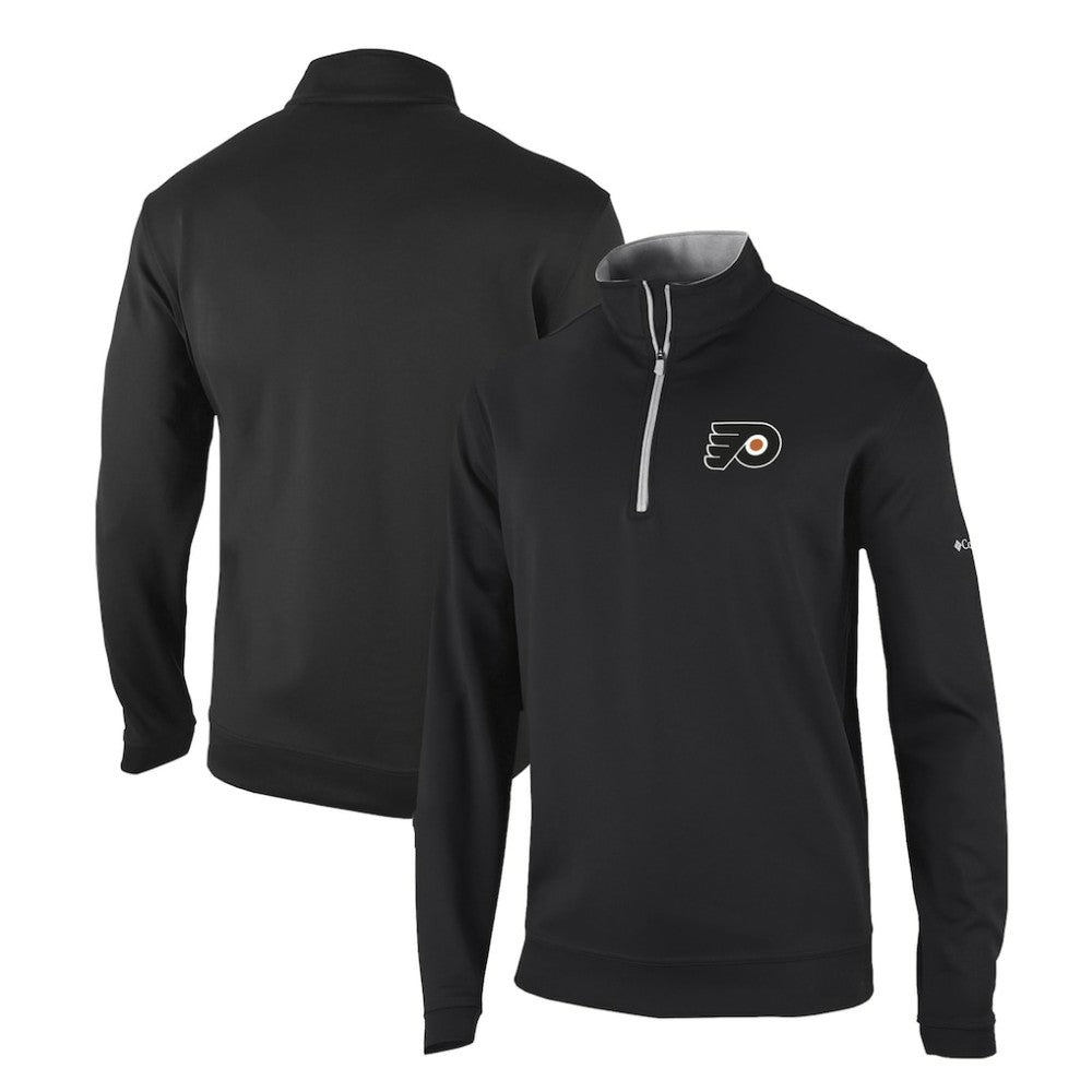 Philadelphia Flyers Columbia Omni-Wick Wickhams Hills Half-Zip Pullover Top Sale