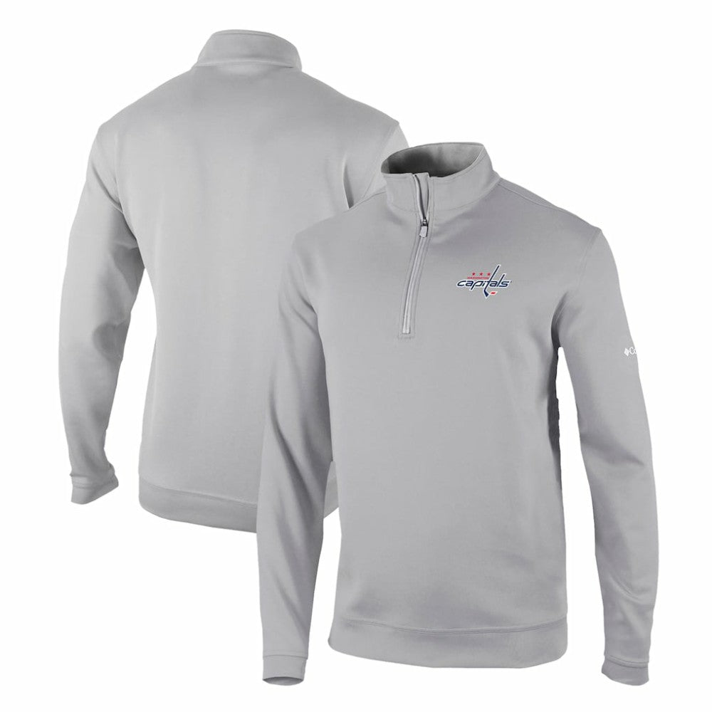 Washington Capitals Columbia Omni-Wick Wickhams Hills Half-Zip Pullover Top For Sale