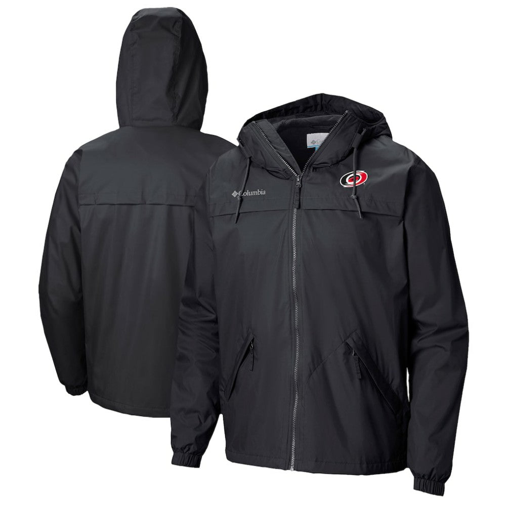 Carolina Hurricanes Columbia Oroville Creek Lightweight Full-Zip Windbreaker Jacket Discount