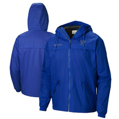 St. Louis Blues Columbia Oroville Creek Lightweight Full-Zip Windbreaker Jacket On Sale