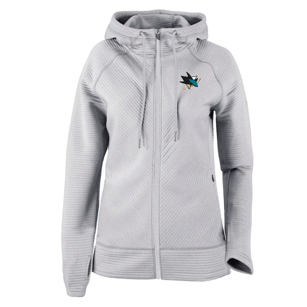San Jose Sharks Columbia Women's Omni-Wick Pack It Up Full-Zip Jacket On Sale