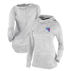 New York Rangers Columbia Women's Omni-Wick Sunday Ball Pullover Hoodie For Sale