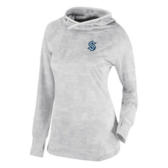 Seattle Kraken Columbia Women's Omni-Wick Sunday Ball Pullover Hoodie On Sale