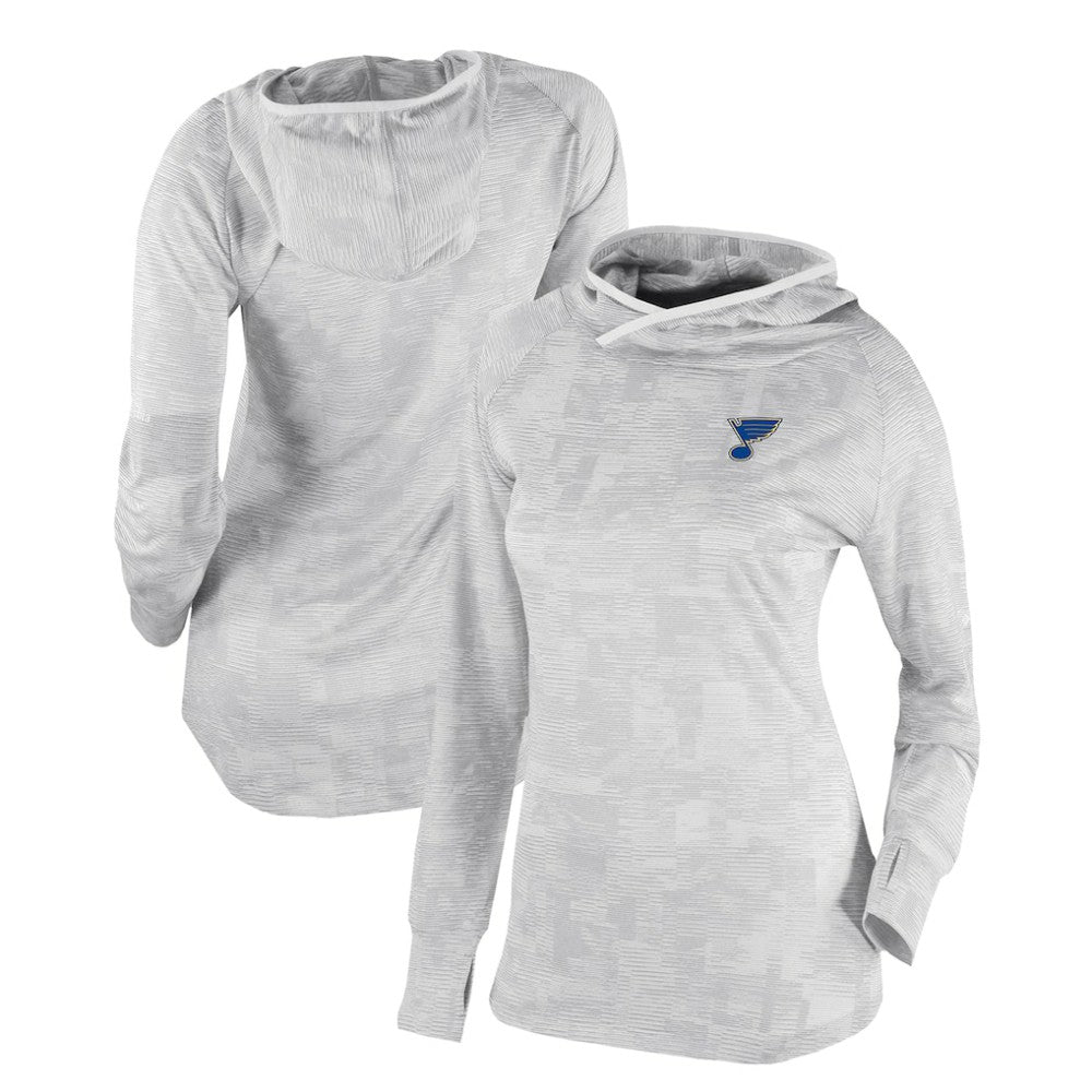 St. Louis Blues Columbia Women's Omni-Wick Sunday Ball Pullover Hoodie Sale