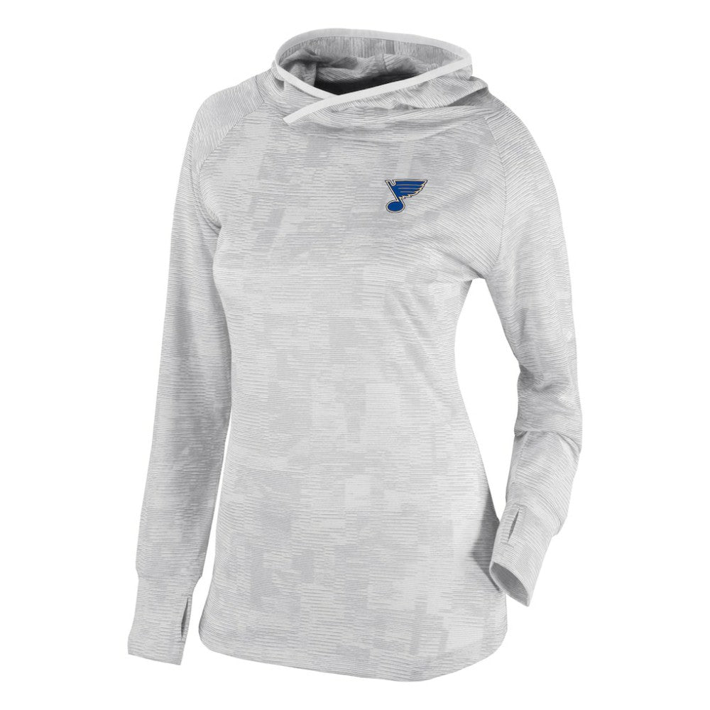 St. Louis Blues Columbia Women's Omni-Wick Sunday Ball Pullover Hoodie Sale