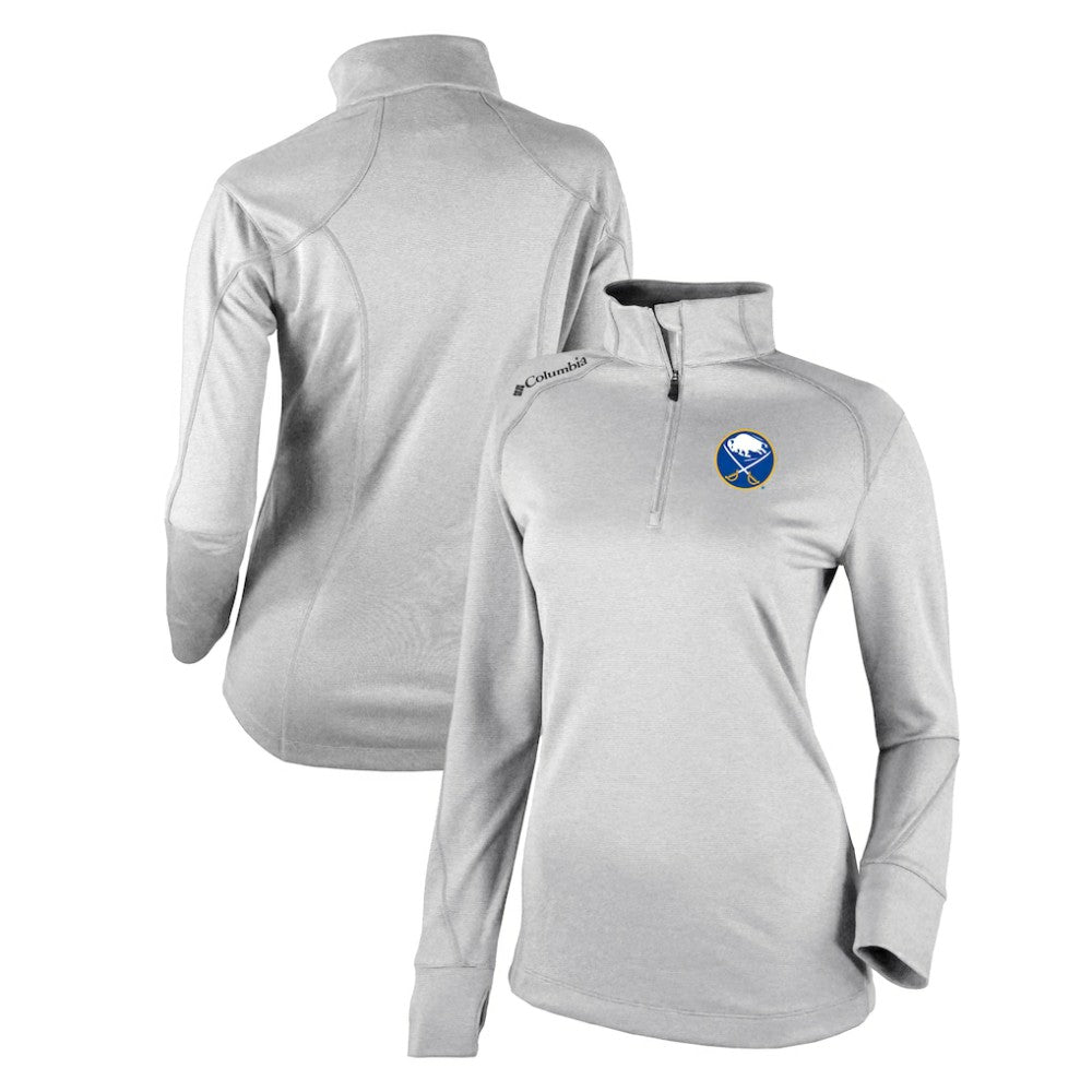 Buffalo Sabres Columbia Women's Omni-Wick Shotgun 2.0 Quarter-Zip Pullover Top Outlet