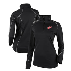 Detroit Red Wings Columbia Women's Omni-Wick Shotgun 2.0 Quarter-Zip Pullover Top For Sale