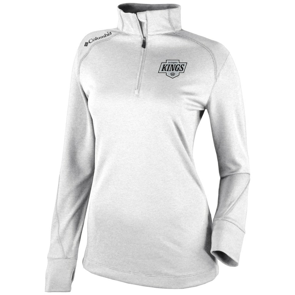 Los Angeles Kings Columbia Women's Omni-Wick Shotgun 2.0 Quarter-Zip Pullover Top Outlet