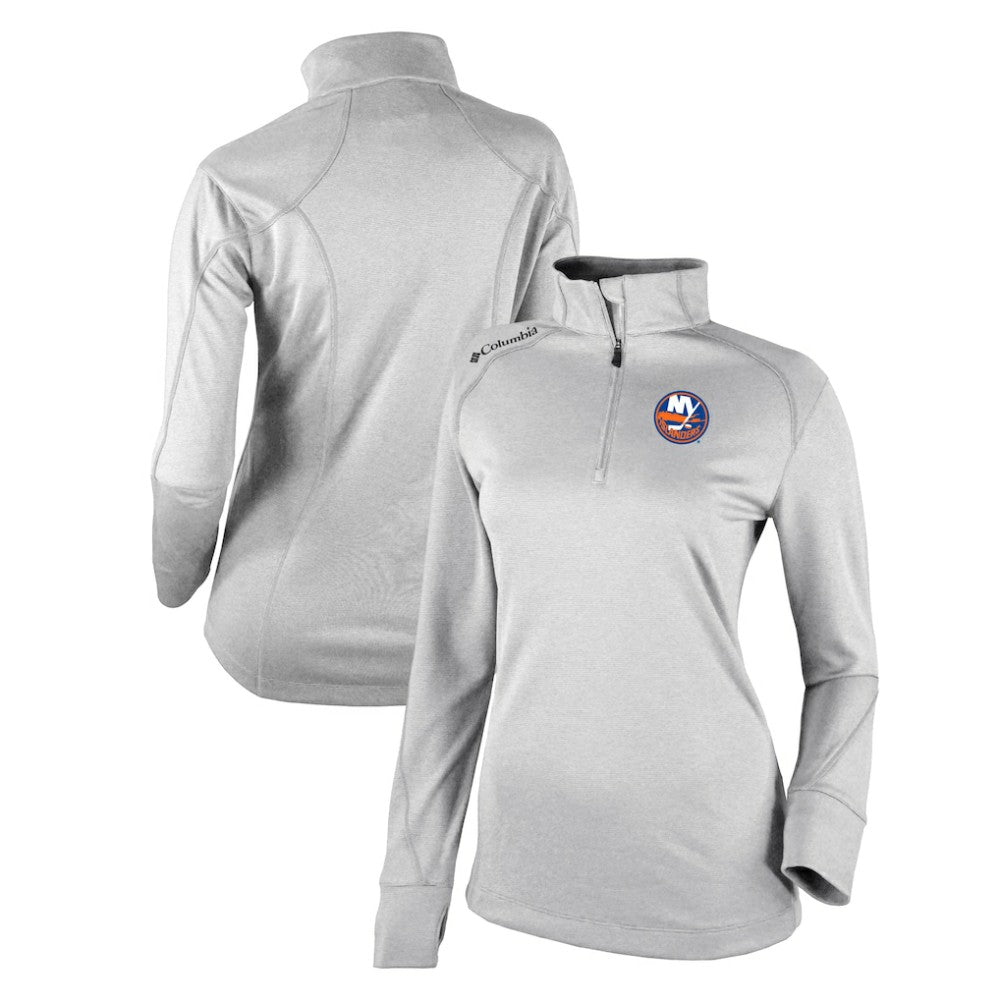 New York Islanders Columbia Women's Omni-Wick Shotgun 2.0 Quarter-Zip Pullover Top Sale