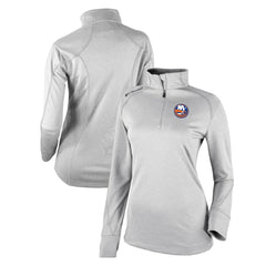 New York Islanders Columbia Women's Omni-Wick Shotgun 2.0 Quarter-Zip Pullover Top Sale
