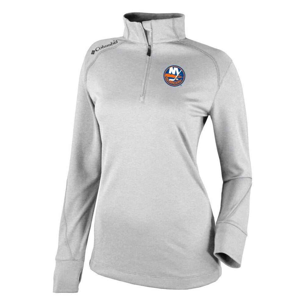 New York Islanders Columbia Women's Omni-Wick Shotgun 2.0 Quarter-Zip Pullover Top Sale