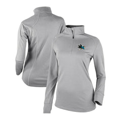 San Jose Sharks Columbia Women's Omni-Wick Shotgun 2.0 Quarter-Zip Pullover Top Discount