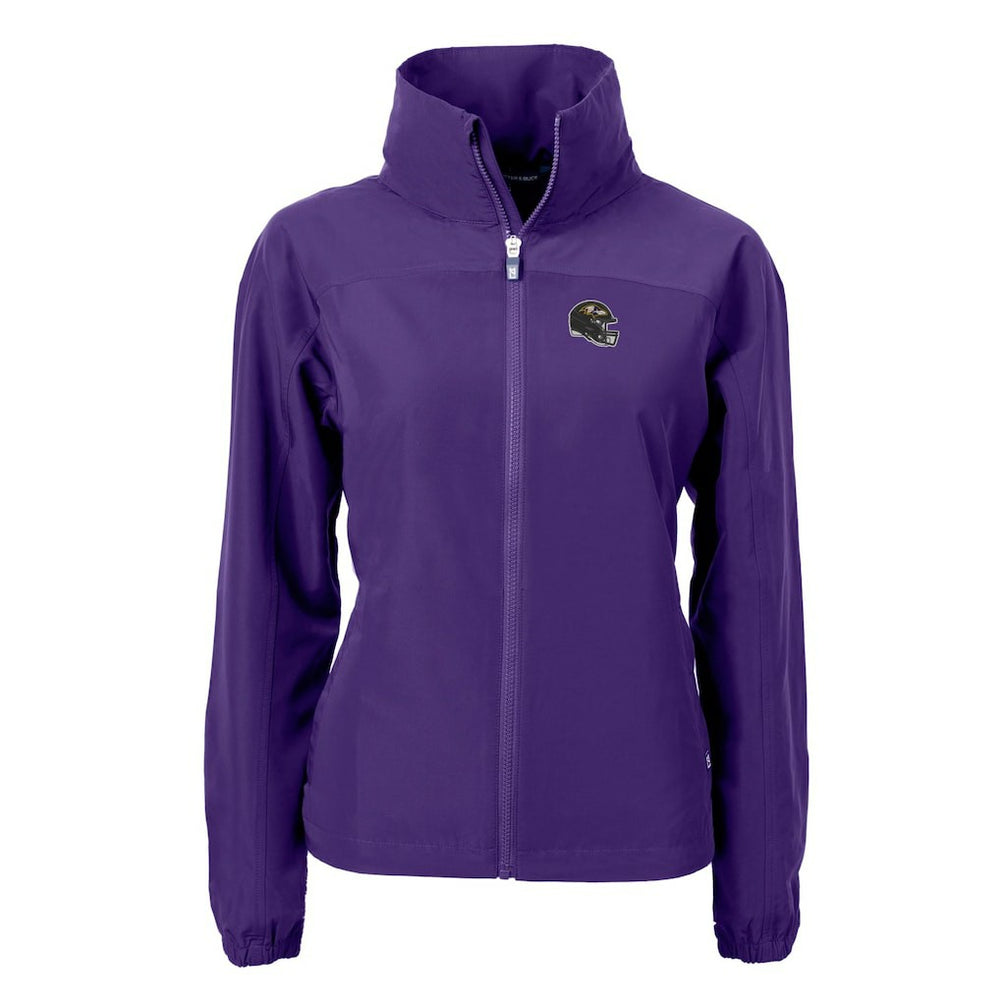 Baltimore Ravens  Cutter & Buck Women's Charter Eco Recycled Full-Zip Jacket