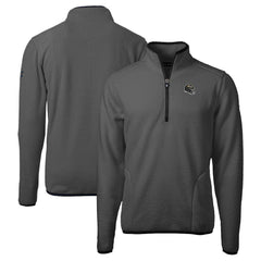 Baltimore Ravens  Cutter & Buck Helmet Cascade Eco Sherpa Fleece Quarter-Zip Pullover Jacket