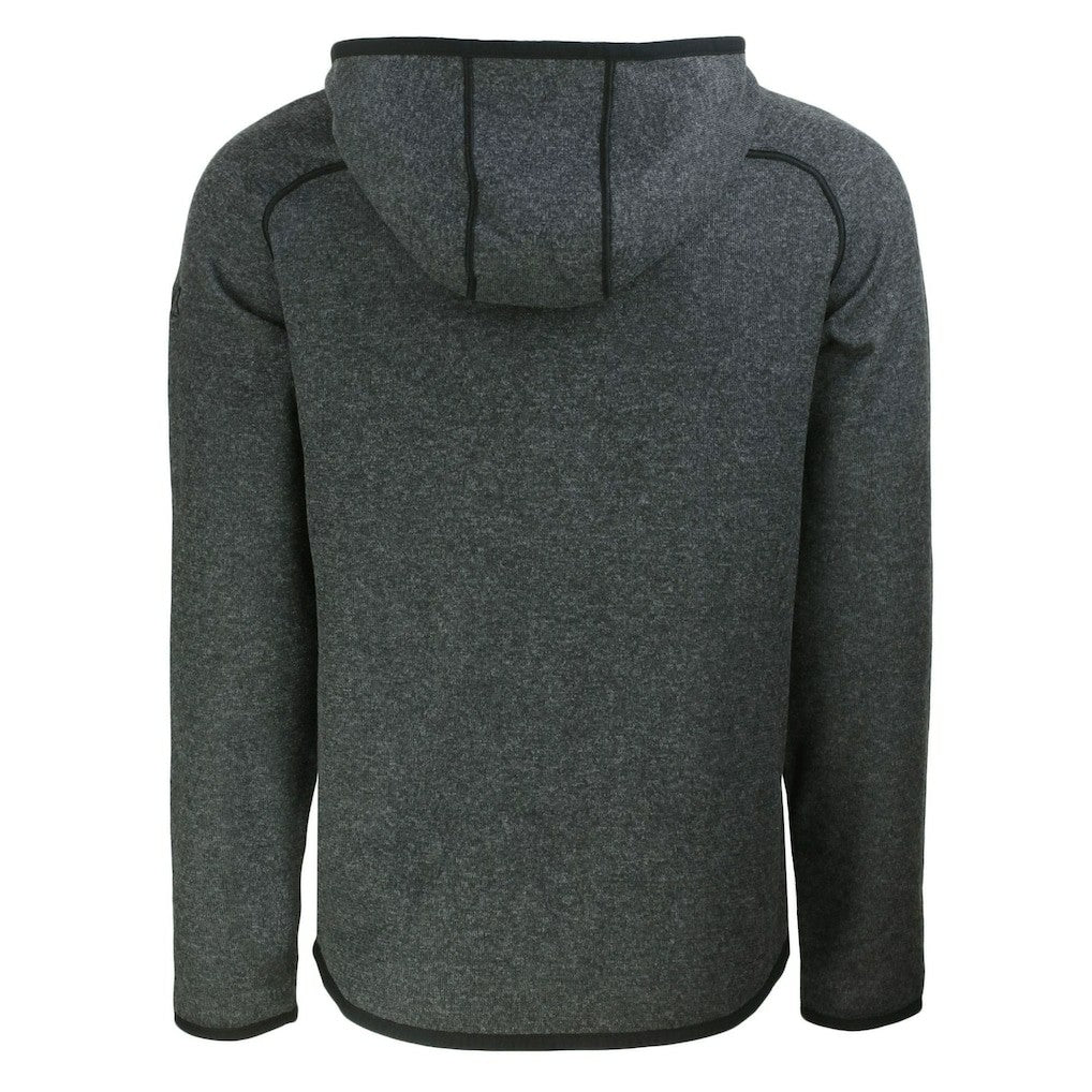 Green Bay Packers  Cutter & Buck Helmet Mainsail Sweater-Knit Full-Zip Hoodie