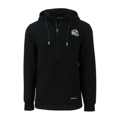 Buffalo Bills  Cutter & Buck Helmet Roam Eco Half-Zip Recycled Pullover Hoodie