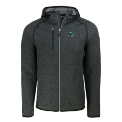 New York Jets  Cutter & Buck Helmet Mainsail Sweater-Knit Full-Zip Hoodie