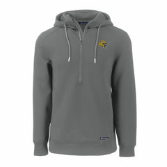 Green Bay Packers  Cutter & Buck Helmet Roam Eco Half-Zip Recycled Pullover Hoodie