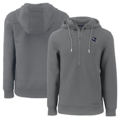 Minnesota Vikings  Cutter & Buck Helmet Roam Eco Half-Zip Recycled Pullover Hoodie