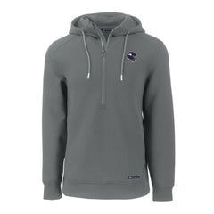 Minnesota Vikings  Cutter & Buck Helmet Roam Eco Half-Zip Recycled Pullover Hoodie