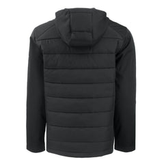 Washington Commanders  Cutter & Buck Helmet Big & Tall Evoke Hybrid Eco Softshell Recycled Full-Zip Jacket