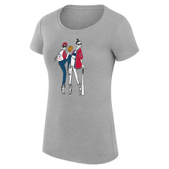 Los Angeles Angels G-III 4Her by Carl Banks Women's Super-Slim Fit Lightweight Baseball Girls T-Shirt | MLB US