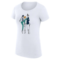 Seattle Mariners G-III 4Her by Carl Banks Women's Super-Slim Fit Lightweight Baseball Girls T-Shirt | MLB New