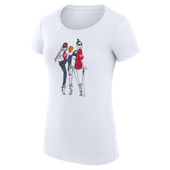 Washington Nationals G-III 4Her by Carl Banks Women's Super-Slim Fit Lightweight Baseball Girls T-Shirt | MLB Outlet