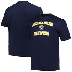 Milwaukee Brewers Profile Big & Tall Heart & Soul T-Shirt | MLB Near me