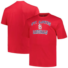 St. Louis Cardinals Profile Big & Tall Heart & Soul T-Shirt | MLB Online