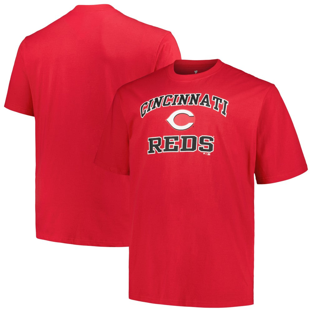 Cincinnati Reds Profile Big & Tall Heart & Soul T-Shirt | MLB On Sale